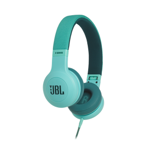 E35 - Teal - On-ear headphones - Hero