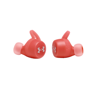UA True Wireless Streak - Red - Ultra-compact In-Ear Sport Headphones - Detailshot 2