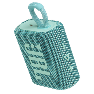 JBL Go 3 - Teal - Portable Waterproof Speaker - Detailshot 2