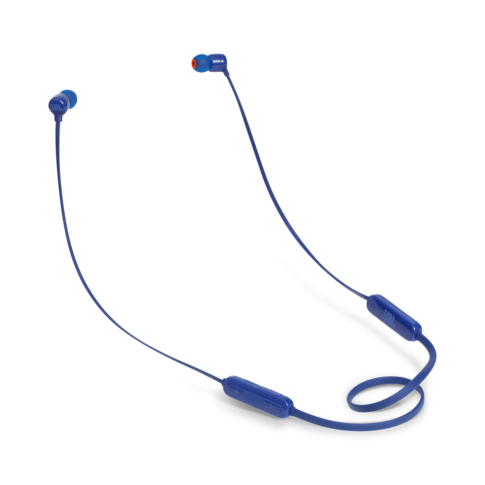 JBL Tune 160BT - Blue - Wireless in-ear headphones - Hero