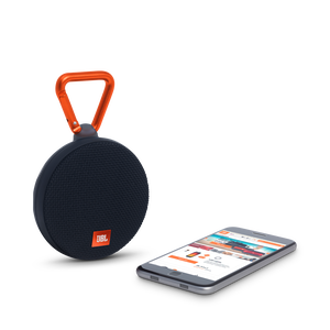 JBL Clip 2 - Black - Portable Bluetooth speaker - Detailshot 1