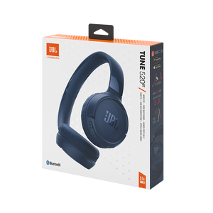 JBL Tune 520BT - Blue - Wireless on-ear headphones - Detailshot 10