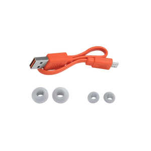 JBL Endurance PEAK - Red - Waterproof True Wireless In-Ear Sport Headphones - Detailshot 4