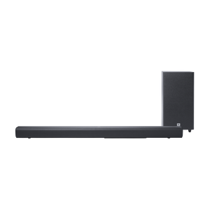 JBL Cinema SB590 - Black - 3.1 Channel Soundbar with Virtual Dolby Atmos® and Wireless Subwoofer - Detailshot 1