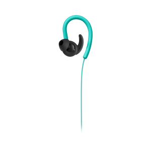 Reflect Contour - Teal - Secure fit wireless sport headphones - Front