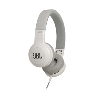 E35 - White - On-ear headphones - Hero