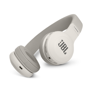 JBL E45BT - White - Wireless on-ear headphones - Hero