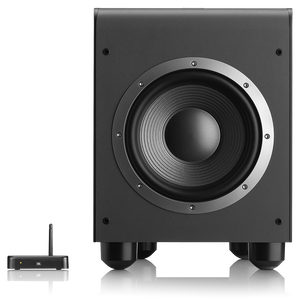 ES 150PW - Black - 10 inch Wireless Powered Subwoofer - Front