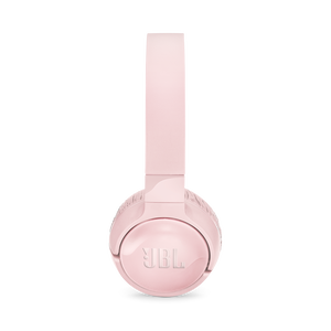 JBL Tune 600BTNC - Pink - Wireless, on-ear, active noise-cancelling headphones. - Left