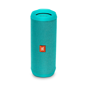 JBL Flip 4 - Teal - A full-featured waterproof portable Bluetooth speaker with surprisingly powerful sound. - Hero
