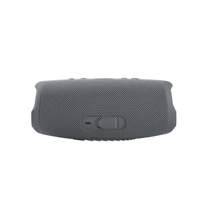 JBL Charge 5 - Grey - Portable Waterproof Speaker with Powerbank - Back