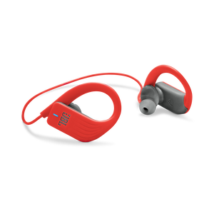JBL Endurance SPRINT - Red - Waterproof Wireless In-Ear Sport Headphones - Detailshot 1
