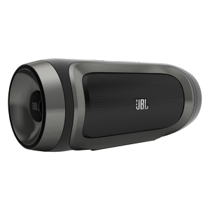 JBL Charge - Black / Silver - Portable Wireless Bluetooth Speaker with USB Charger - Hero