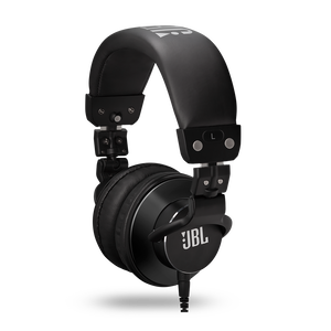 JBL Bassline - Black - DJ Style Over-Ear Headphones - Detailshot 1