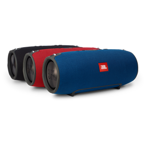 JBL Xtreme - Blue - Splashproof portable speaker with ultra-powerful performance - Detailshot 5