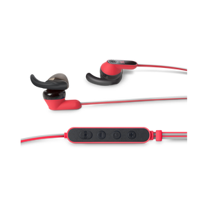 Reflect Aware - Red - Lightning connector sport earphone with Noise Cancellation and Adaptive Noise Control. - Front