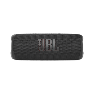 JBL Flip 6 - Black - Portable Waterproof Speaker - Front