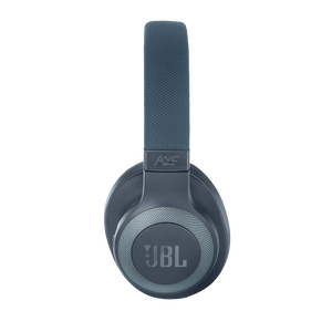 JBL E65BTNC - Blue - Wireless over-ear noise-cancelling headphones - Left