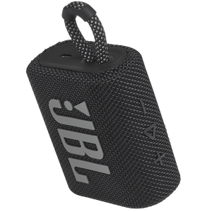 JBL Go 3 - Black - Portable Waterproof Speaker - Detailshot 2