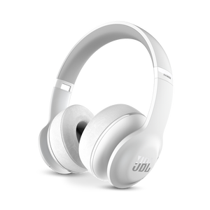 JBL®  Everest™ 300 - White - On-ear Wireless Headphones - Hero