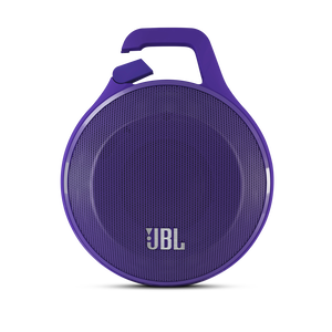 JBL Clip - Purple - Ultra portable rechargeable Bluetooth speaker with carabiner - Detailshot 1
