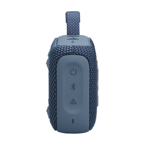 JBL Go 4 - Blue - Ultra-Portable Bluetooth Speaker - Left
