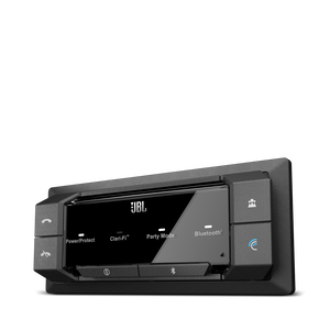 GRAND TOURING GTR 104 - Black - 100W RMS 4-Channel Stadium Series Bluetooth Car Amplifier with Clari-Fi Technology and Party Mode - Detailshot 3