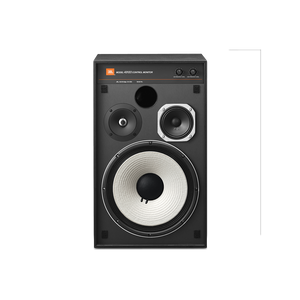 4312D - Black - 100-watt, 12” (300mm) three-way studio monitor designed for audiophile-quality sound - Hero