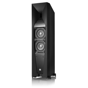 Studio 580 - Black - Professional-quality 200-watt Floorstanding Speaker - Detailshot 1