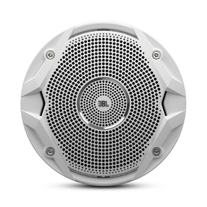 MS 6510 - White - 6" Dual Cone, 150W Marine Speaker - Front