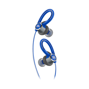 JBL Reflect Contour 2 - Blue - Secure fit Wireless Sport Headphones - Detailshot 1