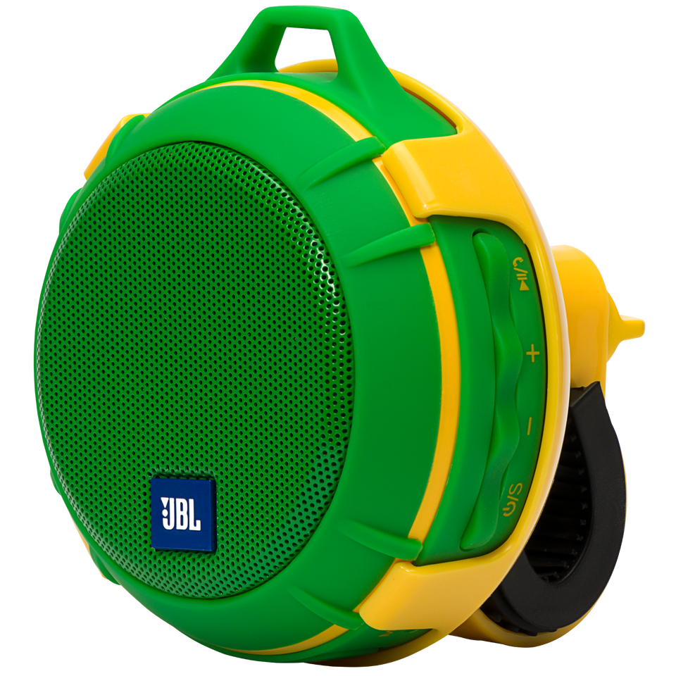 JBL Wind - Green-Yellow - 2 in 1 - On the road and on the go speaker - Hero