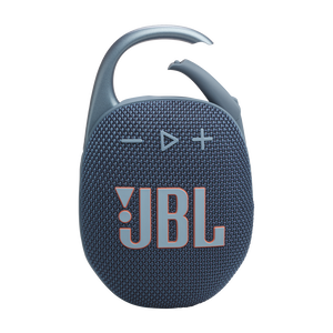 JBL Clip 5 - Blue - Ultra-portable waterproof speaker - Front