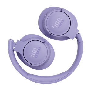 JBL Tune 770NC - Purple - Adaptive Noise Cancelling Wireless Over-Ear Headphones - Detailshot 4