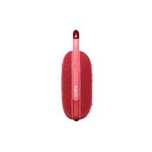 JBL Clip 4 - Red - Ultra-portable Waterproof Speaker - Right