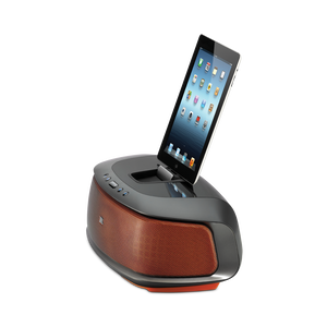JBL OnBeat Rumble - Orange / Black - Powerful, Bluetooth-enabled loudspeaker dock for iPhone 5 and iPad mini - Detailshot 2