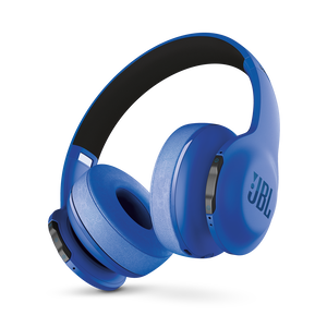 JBL®  Everest™ 300 - Dark Blue - On-ear Wireless Headphones - Front
