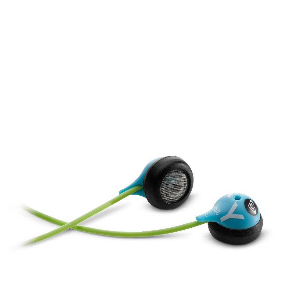 REFERENCE 230 {jbl} - Black - The JBL/Roxy Reference 230 Earbud headphones blend Roxy's stylish aesthetic with proven JBL technology to deliver high performance. - Hero