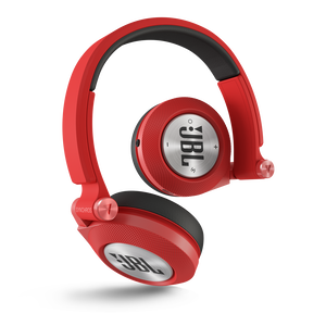 Synchros E40BT - Red - On-ear, Bluetooth headphones with ShareMe music sharing - Hero
