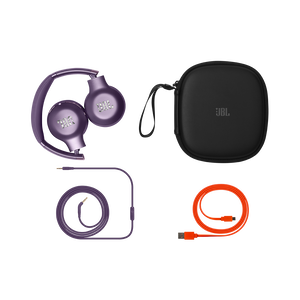 JBL EVEREST™ 310 - Purple - Wireless On-ear headphones - Detailshot 3
