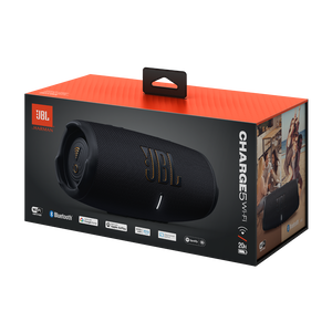 JBL Charge 5 Wi-Fi - Black - Portable Wi-Fi and Bluetooth speaker - Detailshot 7
