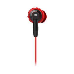 JBL Inspire 300 - Black / Red - In-ear, sport headphones with Twistlock™ Technology. - Detailshot 2