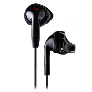 Inspire® 100 - Black - In-the-ear, sport earphones feature TwistLock® Technology - Hero