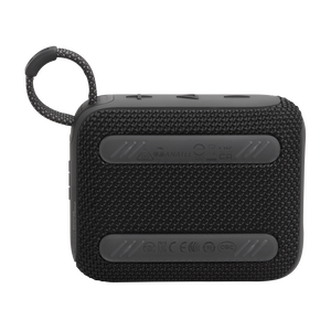 JBL Go 4 - Black - Ultra-Portable Bluetooth Speaker - Back