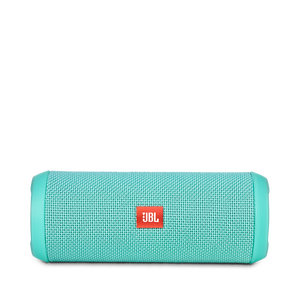 JBL Flip 3 - Teal - Splashproof portable Bluetooth speaker with powerful sound and speakerphone technology - Front