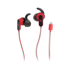 Reflect Aware - Red - Lightning connector sport earphone with Noise Cancellation and Adaptive Noise Control. - Hero