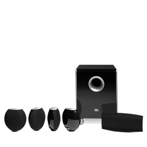 CS480 - Black - 5.1 Home Theater Speaker with Room-filling Surround Sound - Hero
