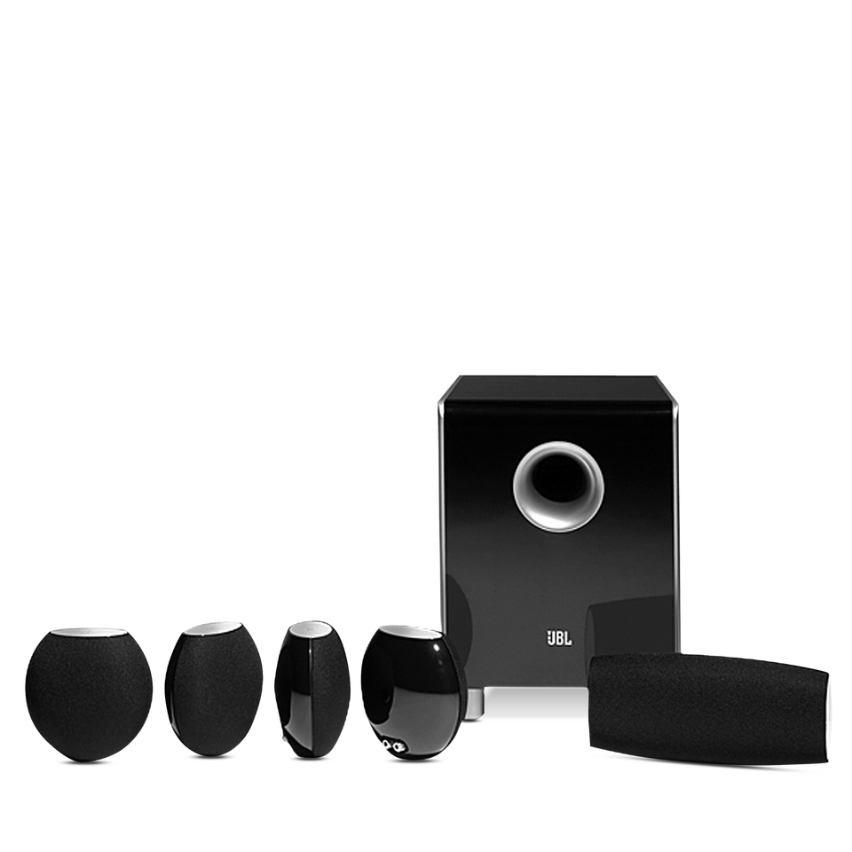 CS480 - Black - 5.1 Home Theater Speaker with Room-filling Surround Sound - Hero