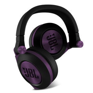 Synchros E50BT - Purple - Over-ear, Bluetooth headphones with ShareMe music sharing - Detailshot 2