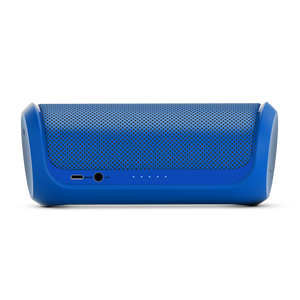 JBL Flip 2 - Blue - Portable wireless speaker with 5-hour battery and speakerphone technology - Back